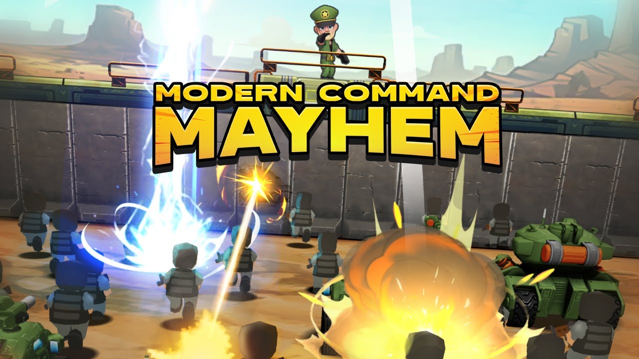 Modern Command Mayhem key art